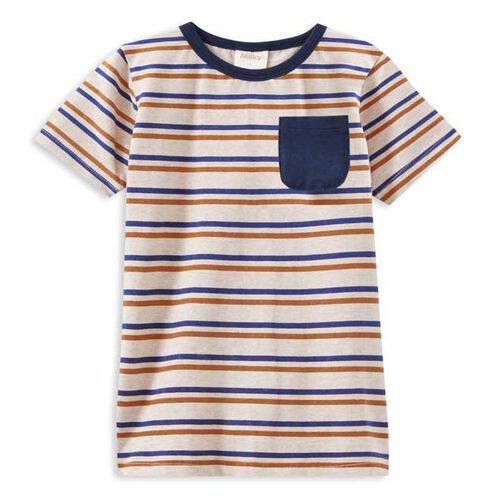 Milky Mini Stripe Pocket Tee 00-1Y